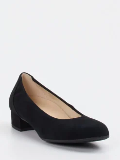 Gabor Comfort – Pumps aus Veloursleder schwarz