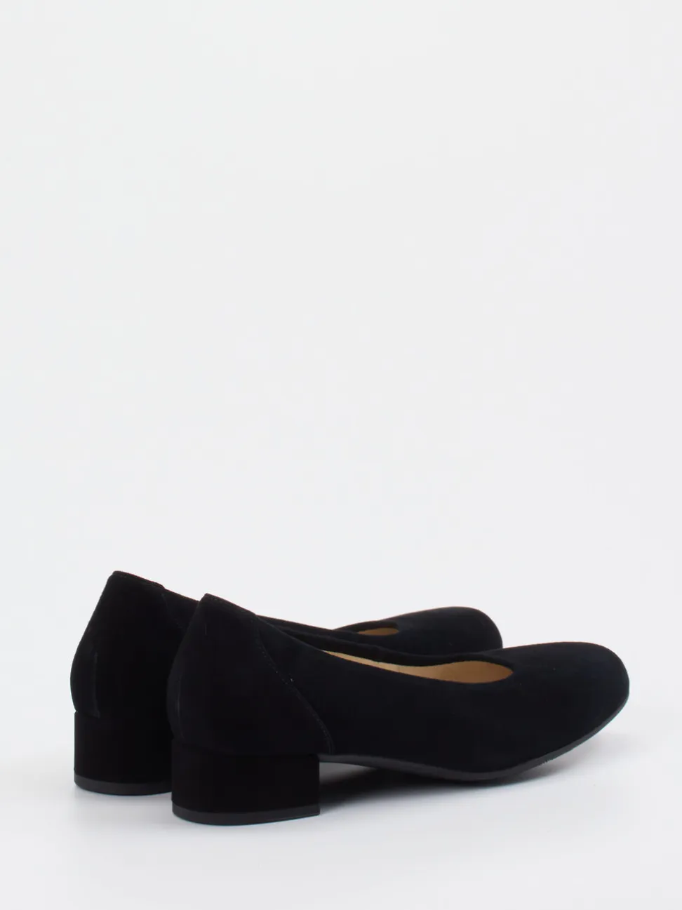 Gabor Comfort – Pumps aus Veloursleder schwarz