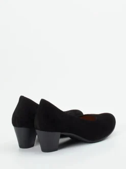 Gabor Comfort – Pumps aus Veloursleder schwarz