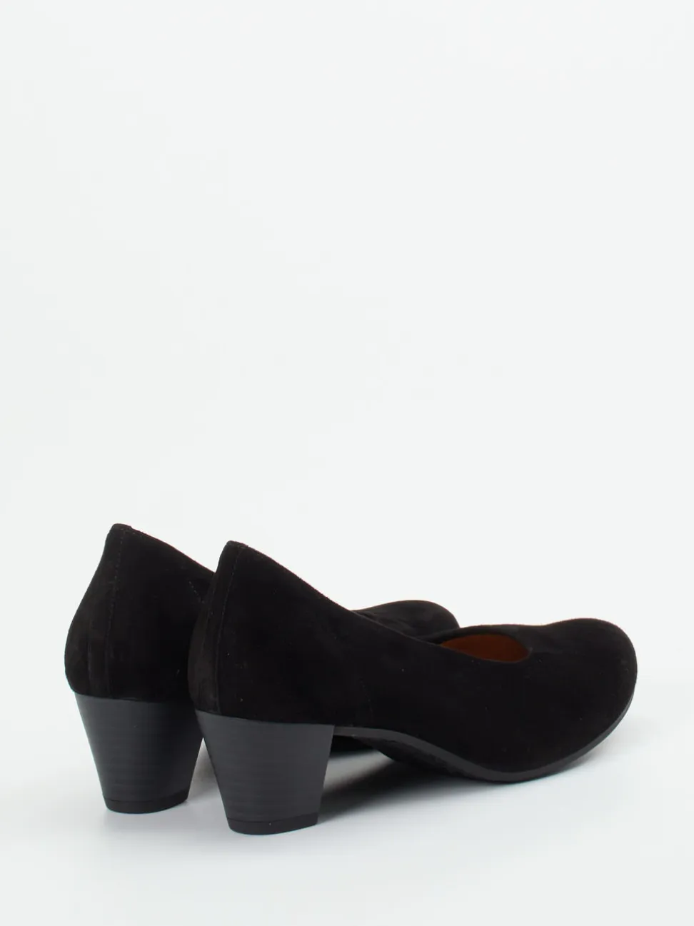 Gabor Comfort – Pumps aus Veloursleder schwarz