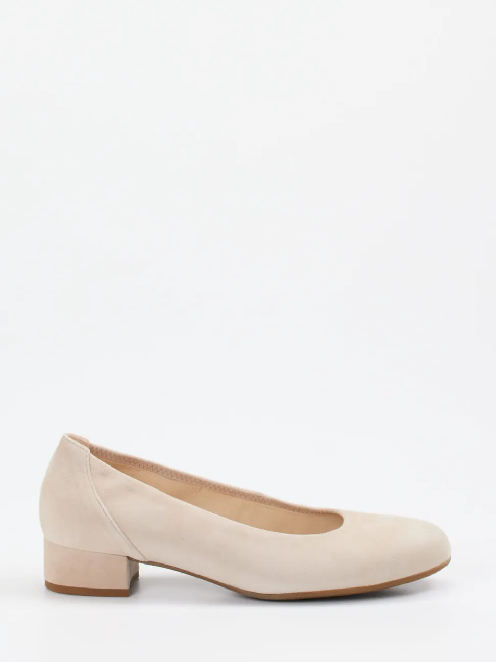 Gabor Comfort – Pumps aus Veloursleder beige
