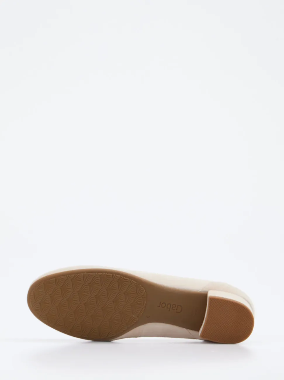 Gabor Comfort – Pumps aus Veloursleder beige