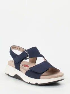 Gabor Comfort – Sandale aus Nubukleder Dunkelblau