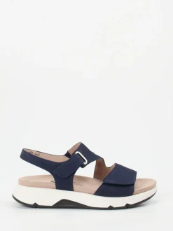 Gabor Comfort – Sandale aus Nubukleder Dunkelblau