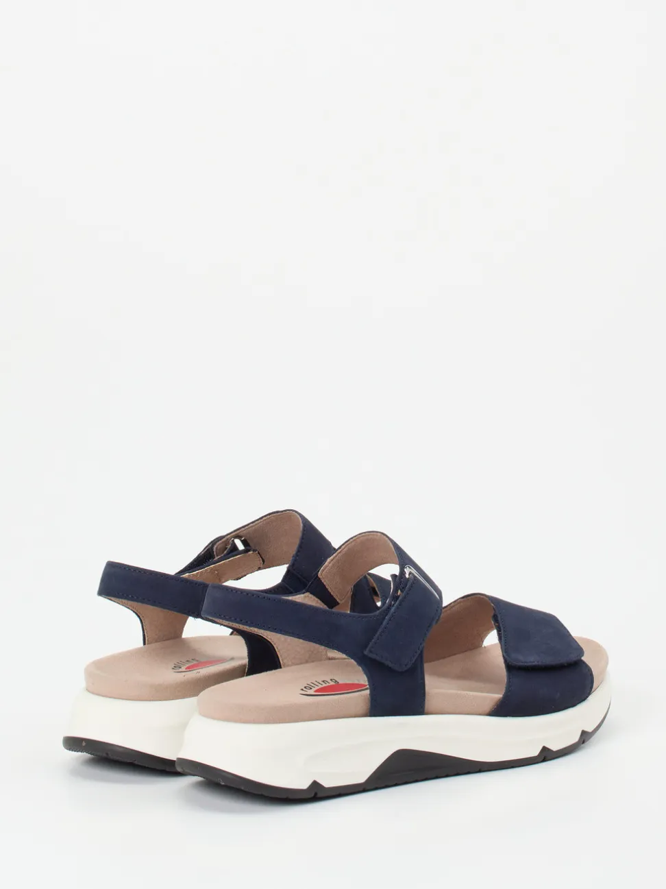 Gabor Comfort – Sandale aus Nubukleder Dunkelblau
