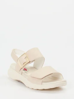 Gabor Comfort – Sandale aus Kalbleder in Beige