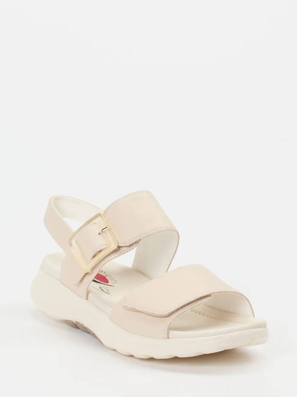 Gabor Comfort – Sandale aus Kalbleder in Beige