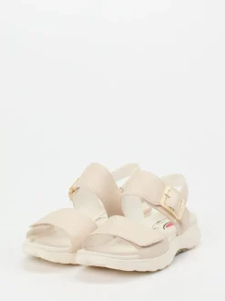 Gabor Comfort – Sandale aus Kalbleder in Beige