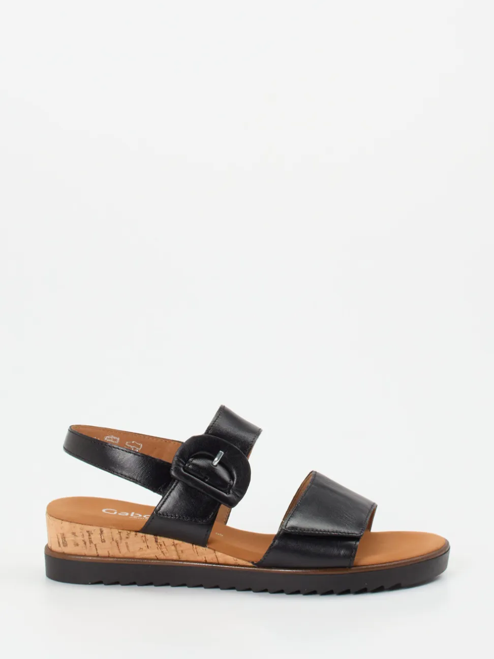 Gabor Comfort – Sandalen aus Kalbleder schwarz