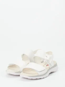 Gabor Comfort – Sandalen aus Kalbleder Weiß
