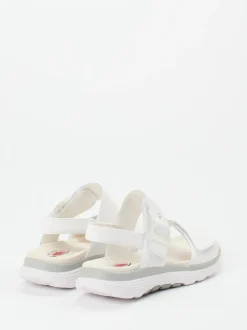 Gabor Comfort – Sandalen aus Kalbleder Weiß
