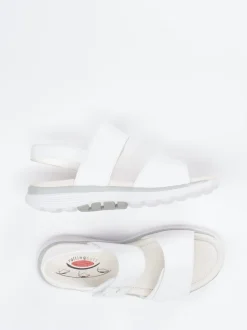 Gabor Comfort – Sandalen aus Kalbleder Weiß