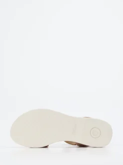 Gabor Comfort – Sandalen aus Veloursleder beige