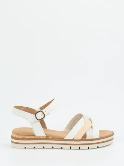 Gabor Comfort – Sandalen aus Kalbleder Beige