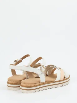 Gabor Comfort – Sandalen aus Kalbleder Beige