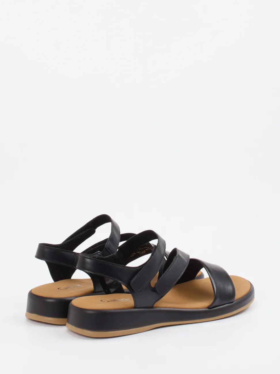 Gabor Comfort – Sandalen aus Kalbleder Schwarz