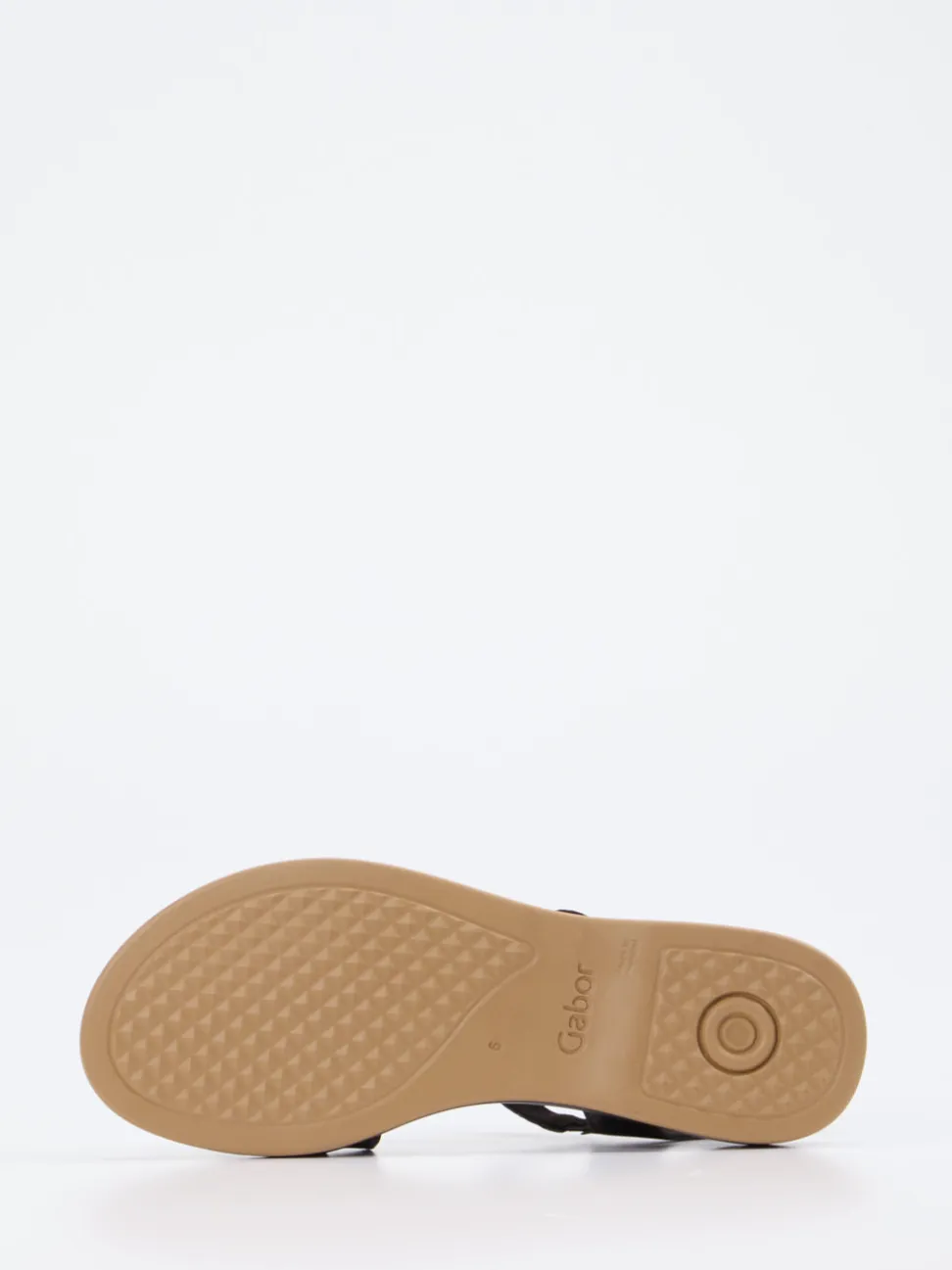 Gabor Comfort – Sandalen aus Kalbleder Schwarz