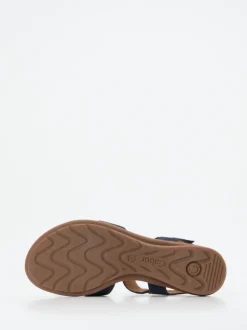 Gabor Comfort – Sandalen aus Nubukleder dunkelblau