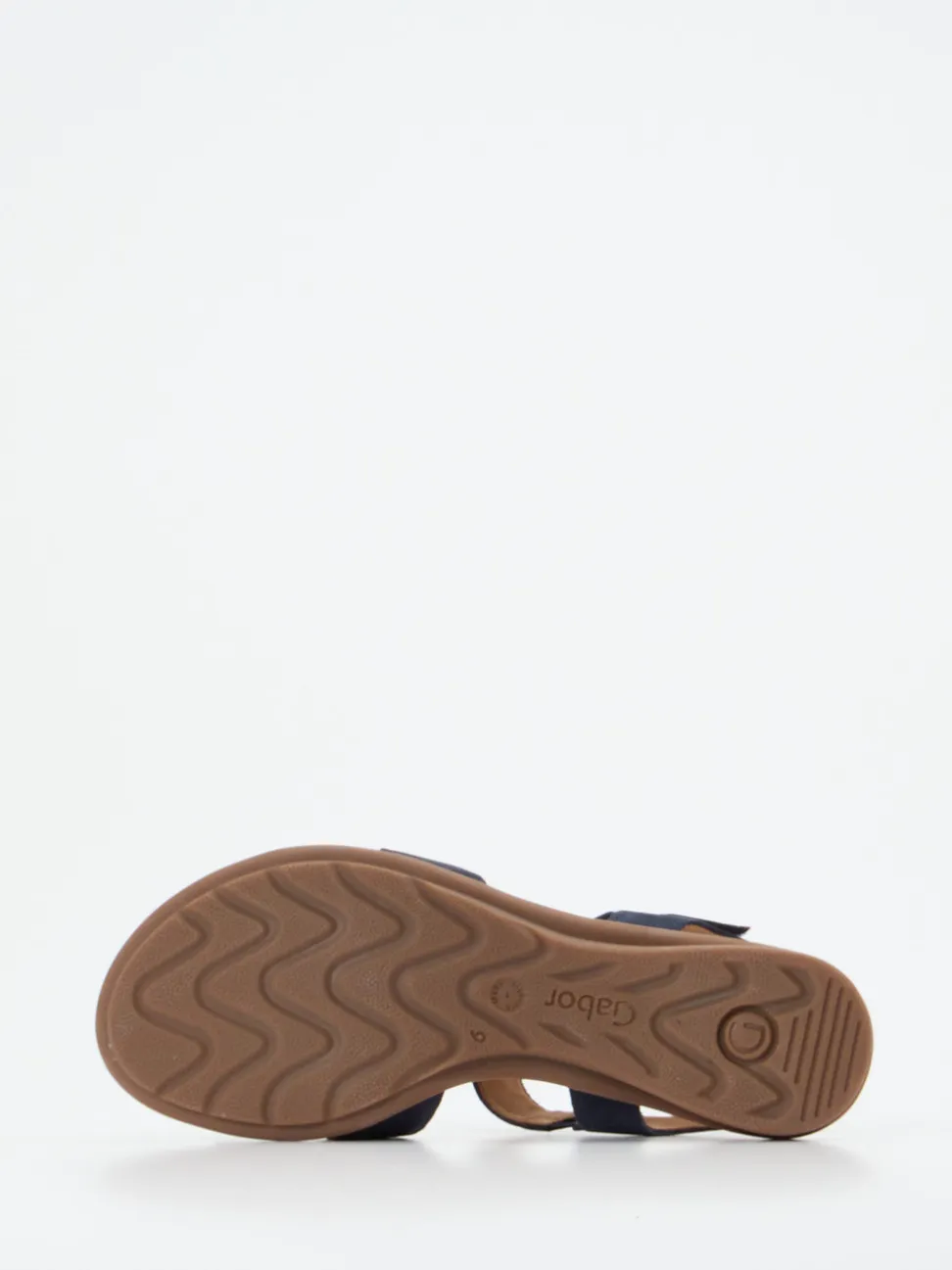 Gabor Comfort – Sandalen aus Nubukleder dunkelblau