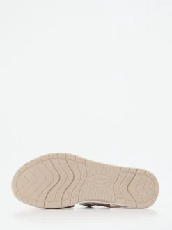 Gabor Comfort – Sandalen aus Nubukleder in Beige