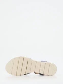 Gabor Comfort – Sandalette aus Nubukleder in Pastellblau