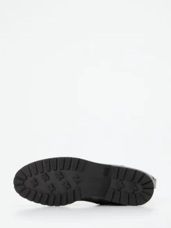 Gabor Comfort – Schnürboots aus Lackleder in Grau