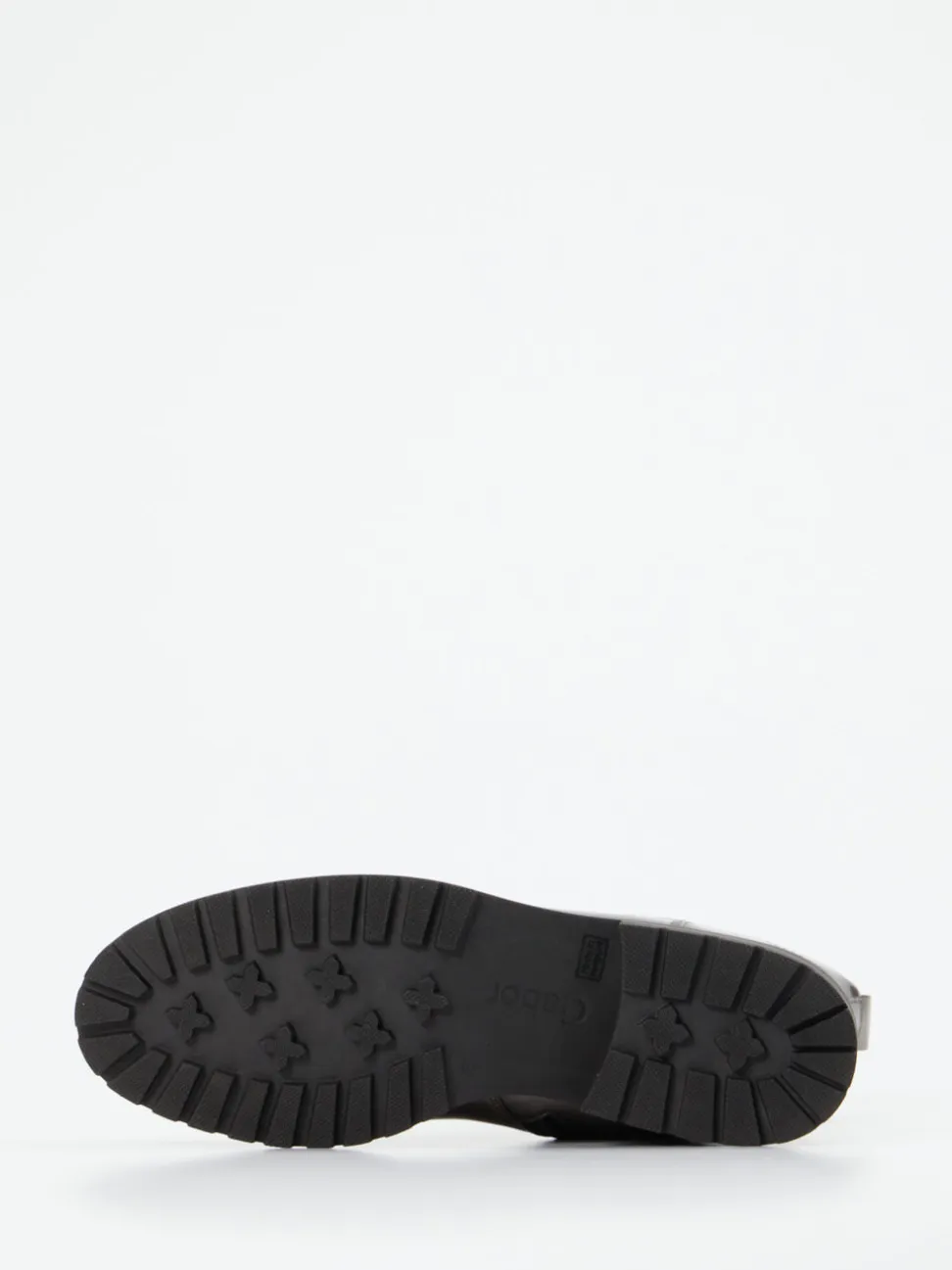 Gabor Comfort – Schnürboots aus Lackleder in Grau