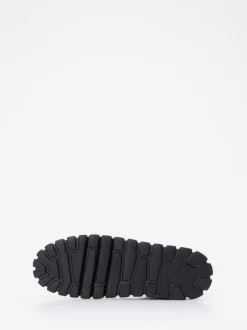 Gabor Comfort – Schnürboots aus Veloursleder schwarz