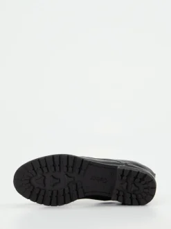 Gabor Comfort – Schnürstiefelette aus Kalbleder Schwarz
