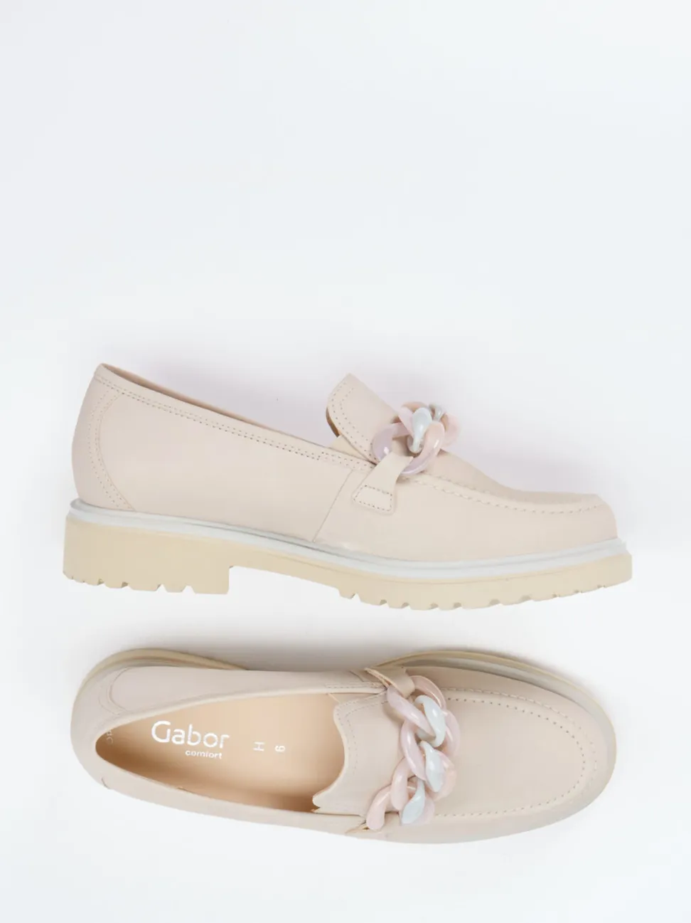 Gabor Comfort – Slipper aus Nubukleder beige