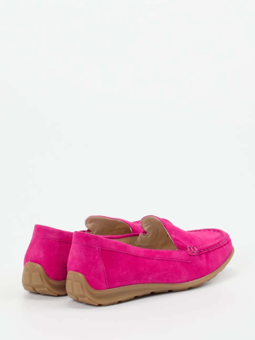 Gabor Comfort – Slipper aus Veloursleder pink