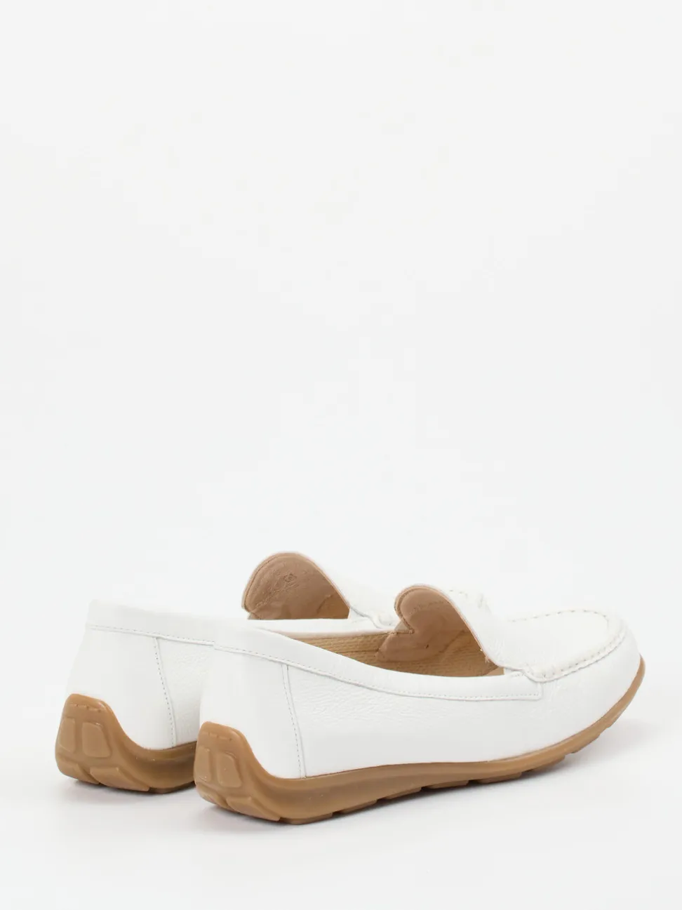 Gabor Comfort – Slipper aus Ziegenleder Weiß