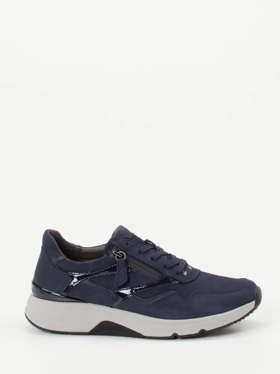 Gabor Comfort – Sneaker aus Nubukleder in Marineblau