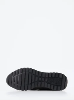 Gabor Comfort – Sneaker aus Veloursleder in Grau