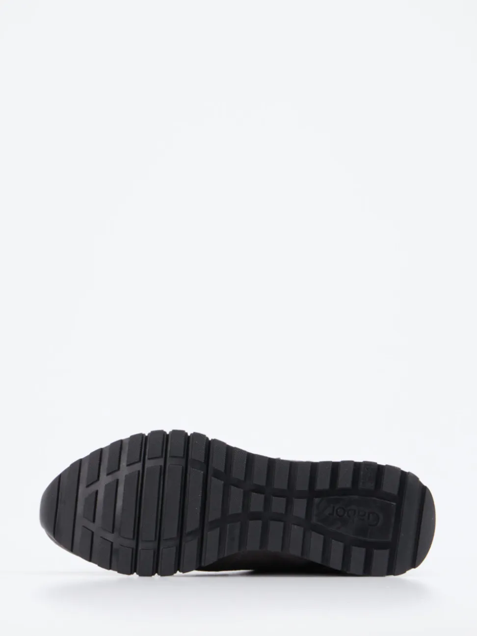 Gabor Comfort – Sneaker aus Veloursleder in Grau