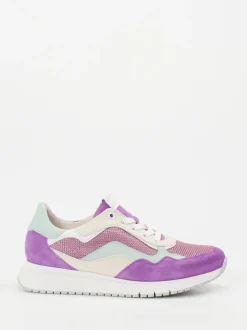 Gabor Comfort – Sneaker aus Veloursleder Flieder