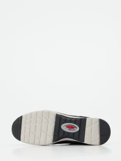 Gabor Comfort – Sneaker aus Metallicleder in Blau