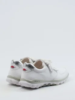 Gabor Comfort – Sneaker aus Kalbleder in Weiß