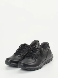 Gabor Comfort – Sneaker aus Kalbleder schwarz