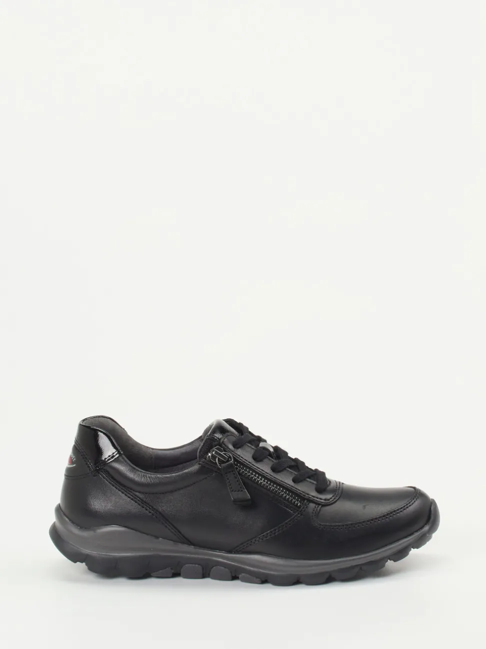 Gabor Comfort – Sneaker aus Kalbleder schwarz
