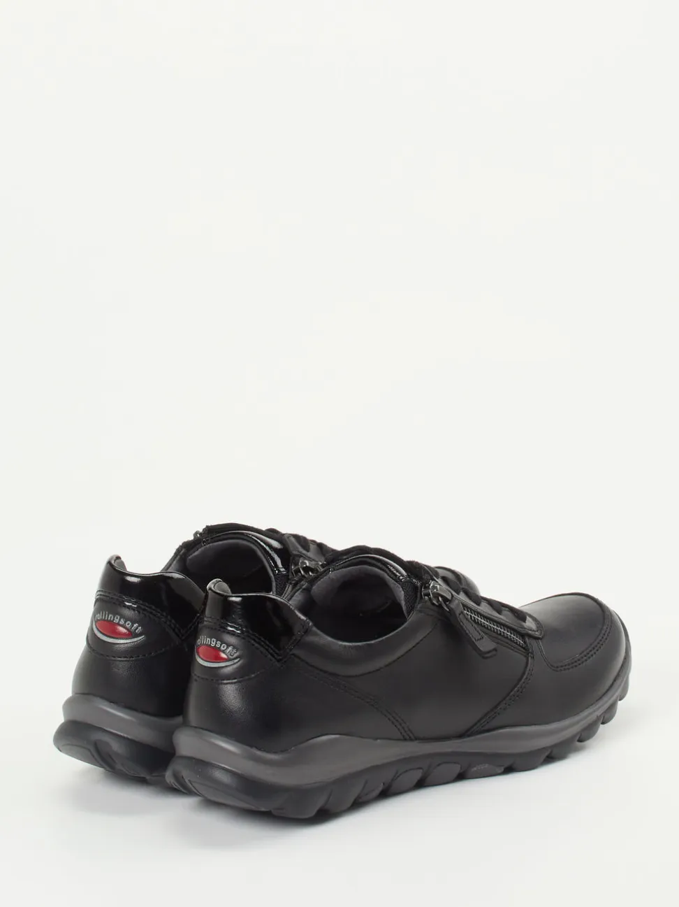 Gabor Comfort – Sneaker aus Kalbleder schwarz