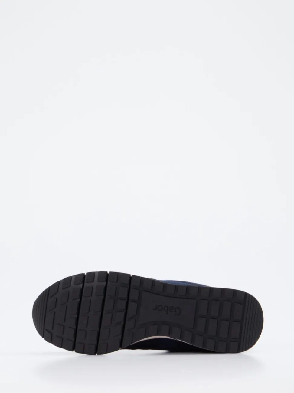 Gabor Comfort – Sneaker aus Veloursleder und Mesh Blau