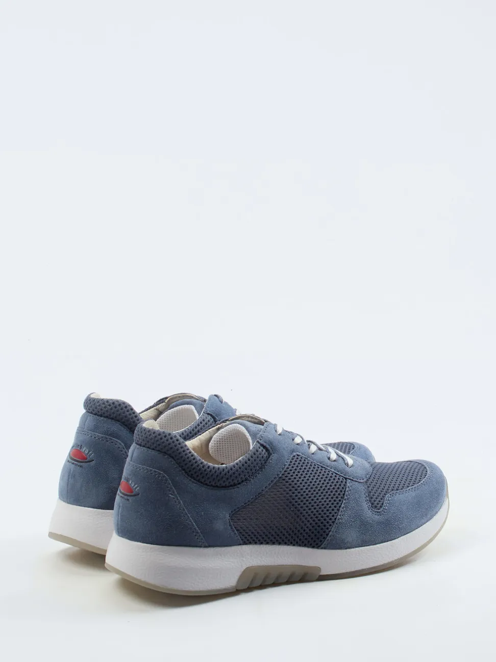 Gabor Comfort – Sneaker aus Veloursleder jeansblau