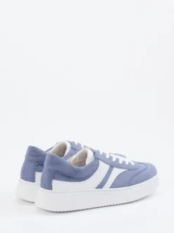 Gabor Comfort – Sneaker aus Veloursleder jeansblau