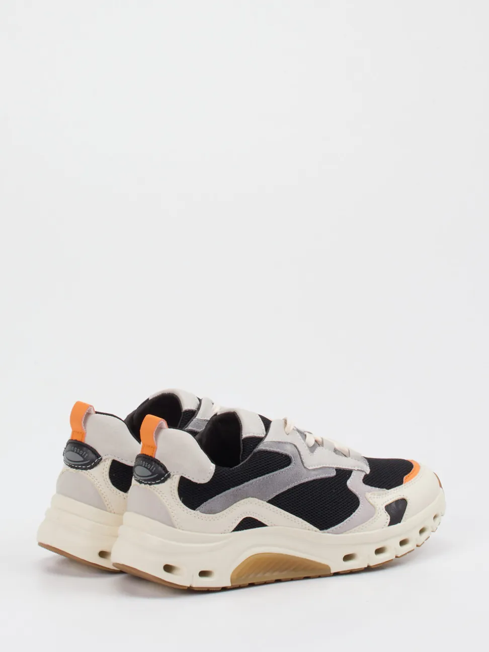 Gabor Comfort – Sneaker aus Kalbleder mit Mesh-Einsätzen