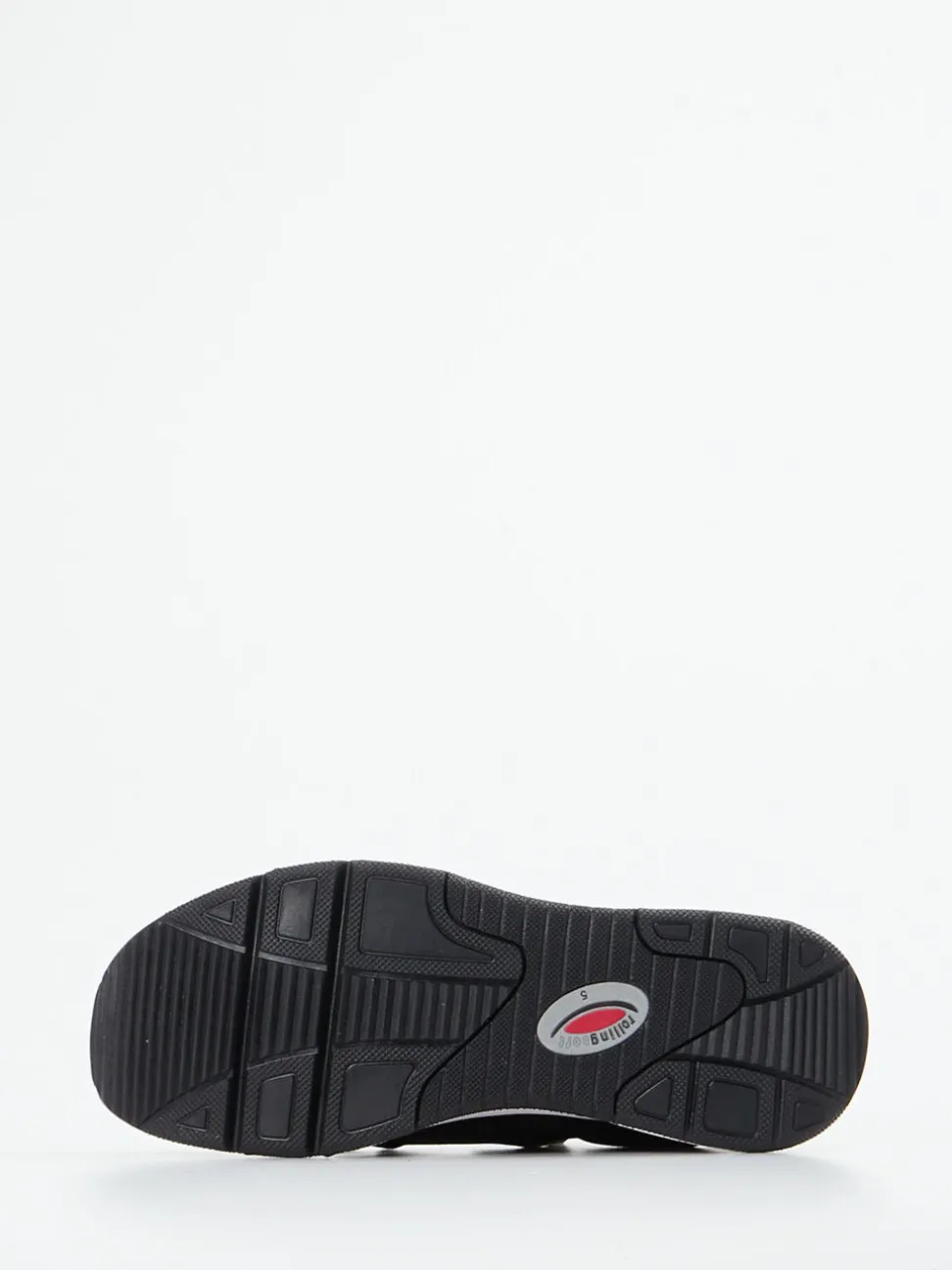 Gabor Comfort – Sneaker aus Velours und Mesh schwarz