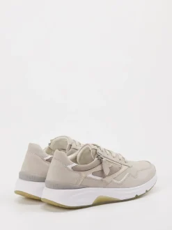 Gabor Comfort – Sneaker aus Nubukleder Beige