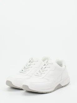 Gabor Comfort – Sneaker aus Kalbleder Offwhite
