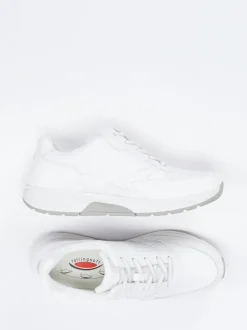 Gabor Comfort – Sneaker aus Kalbleder Offwhite