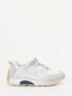 Gabor Comfort – Sneaker aus Textil und Veloursleder grau